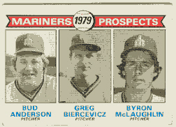 1979 Topps Baseball Cards      712     Bud Anderson/Greg Biercevicz/Byron McLaughlin RC